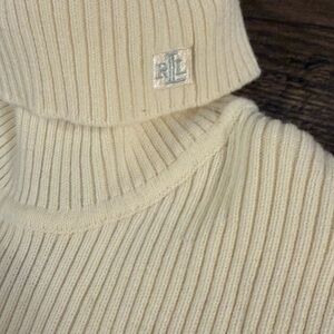 Ralph Lauren Ribbed turtle neck tops